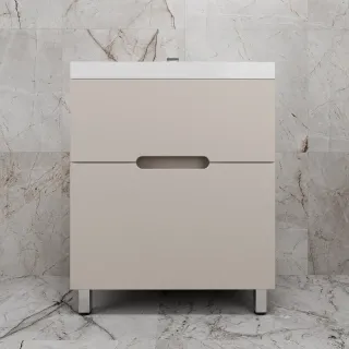 Напольная тумба под раковину Style Line Матис ЛС-00002434 70 см кремовый